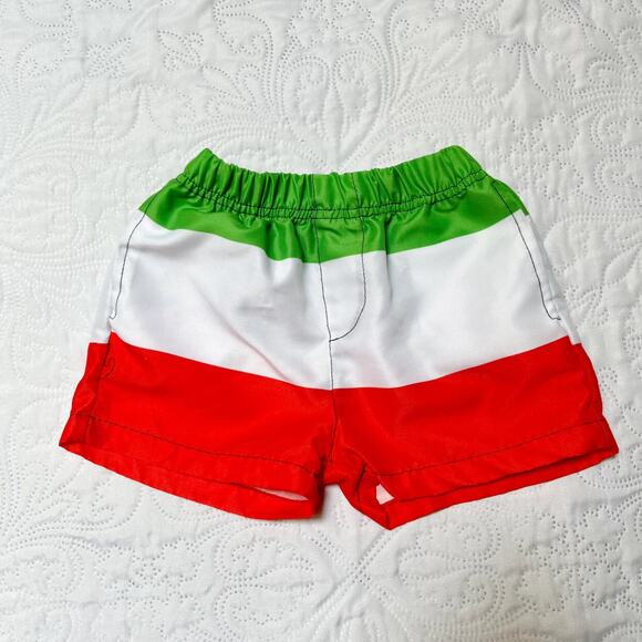 Color Block Swim Trunks Size 2T - Picture 2 of 4